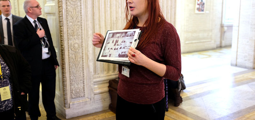 Touring the Parliament Buildings (Stormont) © Aptalops