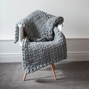 Chunky Knit Blanket © ONA by Agne