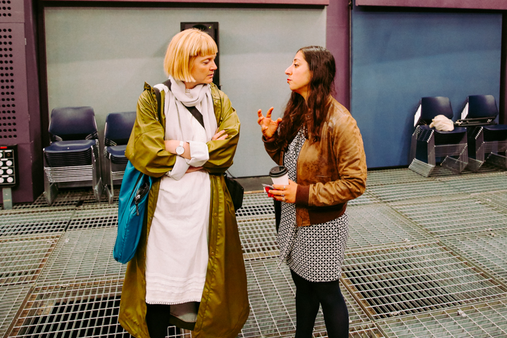 Sophie & Zeynep at SARC © Jonathan Brennan